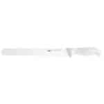 BREAD KNIFE 36CM WHITE SCALLOPED EDGE PADERNO