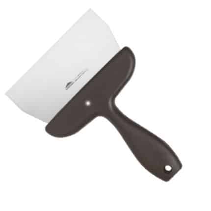 KITCHEN TOOLS DOUGH SCRAPER WITH HANDLE INOX 15CM PADERNO