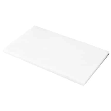 BY ORDER CUTTING BOARD PE WHITE 80X40X2CM PADERNO