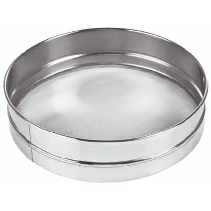 FLOUR SIEVE ROUND INOX 30X7CM GTSA