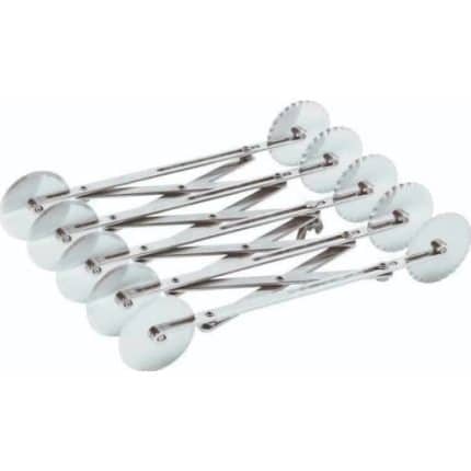 PASTRY INOX CUTTER DOUBLE ENXTENDABLE 5 WHEELS MULTI GTSA