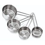 MEASURING CUPS SET OF 4 INOX 6-8-12.5-25CL GTSA