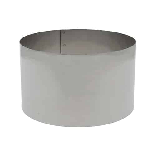 PBP-MAL-06683.jpg BY ORDER CAKE TORTA PARTY BREAD RING ROUND 22X9CM INOX 18-10 FRANCE - Image 1