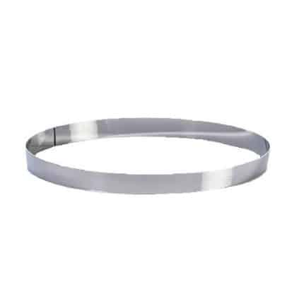 PASTRY RING S/S ROUND 24X2CM MARTELLATO