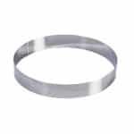 PASTRY RING S/S ROUND 22X4CM MARTELLATO