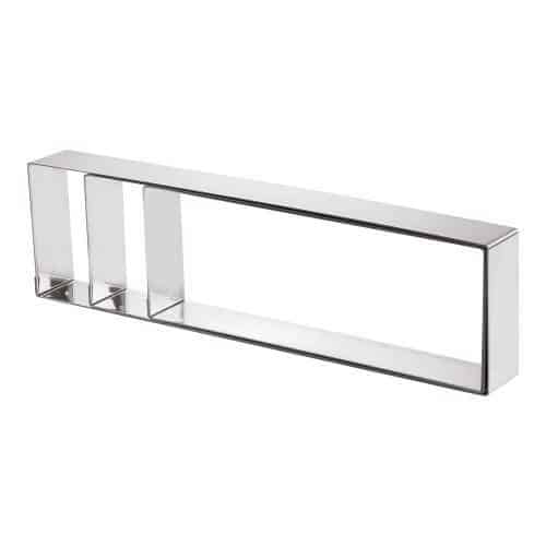 PBP-MAR-23H5X35.jpg BY ORDER - PASTRY RING S/S RECTANGULAR 35X9X5CM 47546-53 MARTELLATO - Image 1