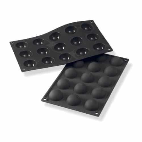 PBP-MAR-30SF005.jpg PASTRY SILICONE HALF SPHERES 4X2CM MARTELLATO - Image 1