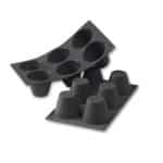 PASTRY SILICONE MUFFINS 7.5X6CM MARTELLATO