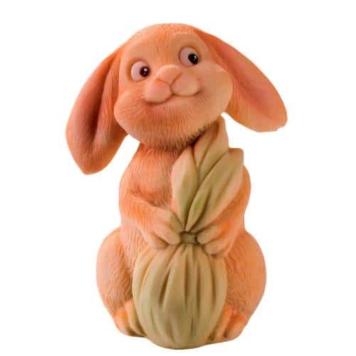 PBP-MAR-30SM026.jpg BY ORDER - TRADITIONAL DESIGN EASTER TIME RABBIT  EASTER EGG 7X12CM MARTELLATO - Image 1