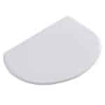 PASTRY PLASTIC SCRAPPER OVAL RIGID 15X10CM MARTELLATO