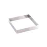 PASTRY RING S/S SQUARE 20X4CM MARTELLATO