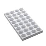 BY ORDER - MIGNON A 2 MOULDS 20X40CM SHAPE OVAL 2.5X2.5CM 32PCS MARTELLATO