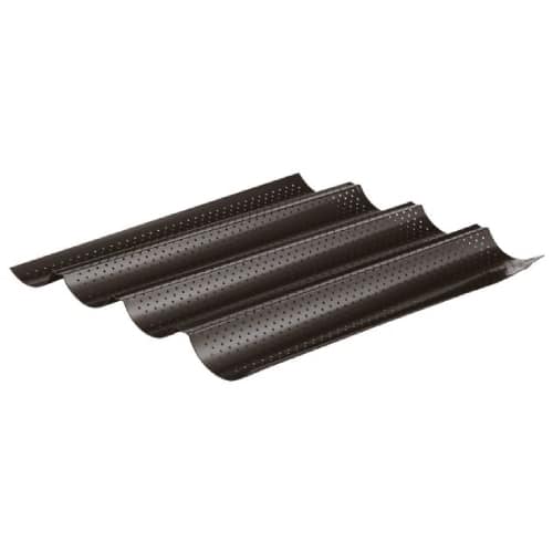PBP-PAD-47014-35.jpg BY ORDER BAGUETTE BAKING PAN 35X24.5X2.5CM PADERNO ITALY - Image 1
