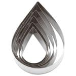 PASTRY CUTTERS DROP INOX 6PCS SET PADERNO