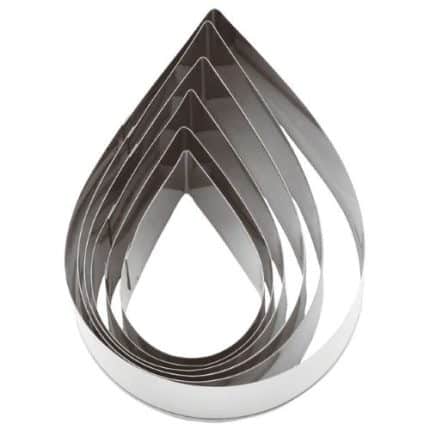 PASTRY CUTTERS DROP INOX 6PCS SET PADERNO