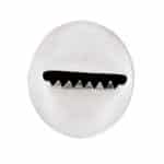 PASTRY TUBES BASKET WEAVE INOX 6PCS SET PADERNO