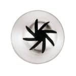 PASTRY TUBES CLOSE STAR INOX 6PCS SET PADERNO