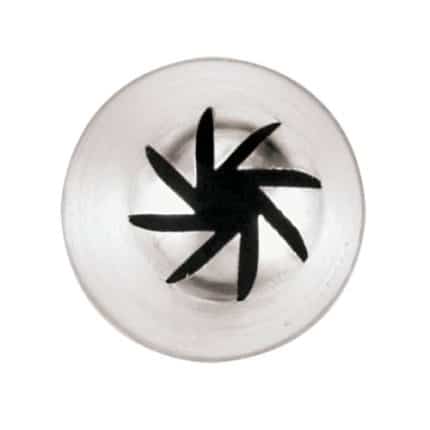 PASTRY TUBES CLOSE STAR INOX 6PCS SET PADERNO