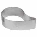 PASTRY DROP TEARDROP CUTTERS INOX 6PC 9X3CM SET PADERNO