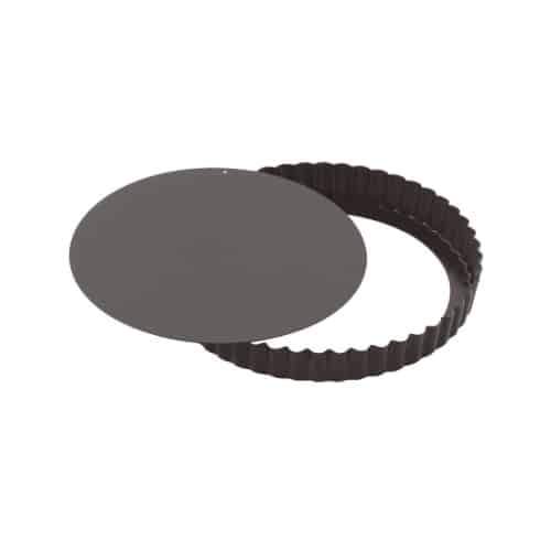 PBP-PAD-47712-20.jpg TART MOULD FLUTED EDGES ROUND 20CMXH2.5CM PADERNO - Image 1