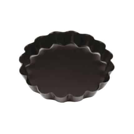 BY ORDER ROUND FLUTED MOULD NON SRICK COATED 8CM PADERNO ITALY