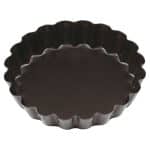 BY ORDER ROUND FLUTED MOULD NON SRICK COATED 10CM PADERNO ITALY