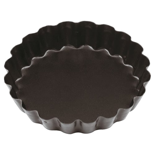 PBP-PAD-47723-10.jpg BY ORDER ROUND FLUTED MOULD NON SRICK COATED 10CM PADERNO ITALY - Image 1