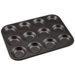 OVEN PAN 31.5X24CM NON STICK CUP BUN 12 POSITIONS 6.8X1CM PADERNO - BY ORDER