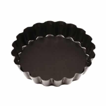 BY ORDER TART MOULD FLUTED EDGES ROUND 10CM H1.8CM PADERNO