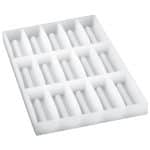 PASTRY SILICONE MOLD 29X19CM CHOCOFLEX RECTANGULAR 15 POSITIONS 9X3X1.9CM PADERNO - BY ORDER