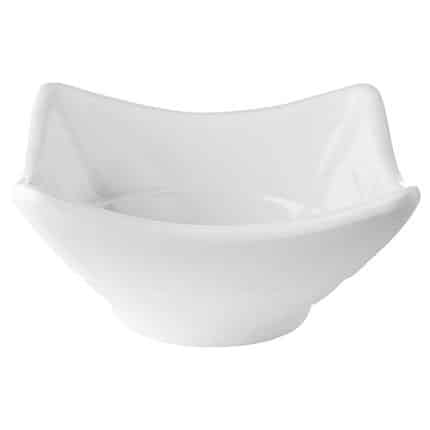 MELAMINE BOWL WHITE 8X8X4 PADERNO ITALY