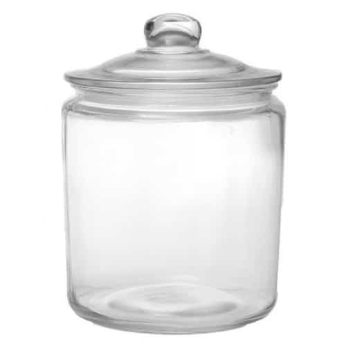 STO-ESP-JAR109.jpg BY ORDER GLASS JAR WITH GLASS LID M 18X25CM 5L ESPIEL - Image 1