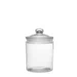 GLASS JAR WITH GLASS LID M 14X14X21CM 2L ESPIEL