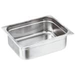 GASTRONORM FOOD PAN INOX 18-10 1/2-10 6.5L PADERNO ITALY