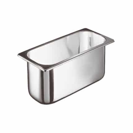 ICE CREAM CONTAINER 36X16.5CM 6.5LIT S/S PADERNO