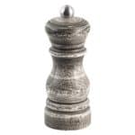 BY ORDER SALT MILL WOOD BLACK ANTIQUE 11.5CM ARTHUR KRUPP