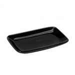 MINI PLATE RECTANGULAR BLACK 15X9X1.8CM ESPIEL
