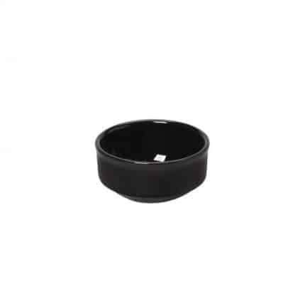 MINI BOWL ROUND BLACK 6X3CM ESPIEL