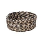 BREAD BASKET WOVEN BEIGE-BROWN 21X8CM ESPIEL
