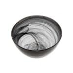 ATLAS GLASS BOWL BLACK 21CM ESPIEL
