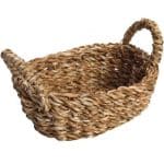 BREAD BASKET SEAGRASS 28X18X10CM ESPIEL