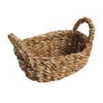 BREAD BASKET SEAGRASS 24X14X8CM ESPIEL