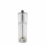 PEPPER AND SALT MILL 2 IN 1 COMBI ACRYLIC CERAMIC SQUARE H16CM ESPIEL