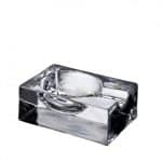 BY ORDER ASHTRAY CIGAR CLEAR 10X15X5.5CM NUDE ESPIEL