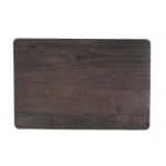 BY ORDER - PLACEMAT PVC  45X30CM BROWN WOOD EFFECT ESPIEL