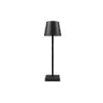 TABLE LAMP ROUND BLACK LED DIMMER 37CM GTSA