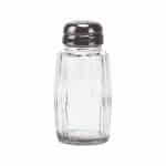SALT/PEPPER  SHAKER ROUND BOTTLE INOX LID GTSA