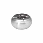 ASHTRAY WINDPROOF INOX 10X5CM EGGSHAPE GTSA