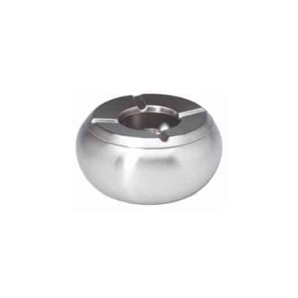 BY ORDER ASHTRAY WINDPROOF INOX 10X5CM EGGSHAPE GTSA