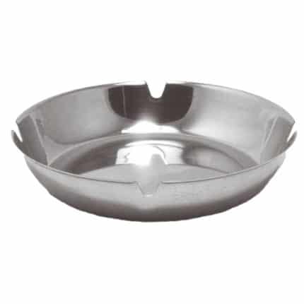 OFFER ASHTRAY INOX ROUND 12CM HEAVY 05-065 GTSA/NOV